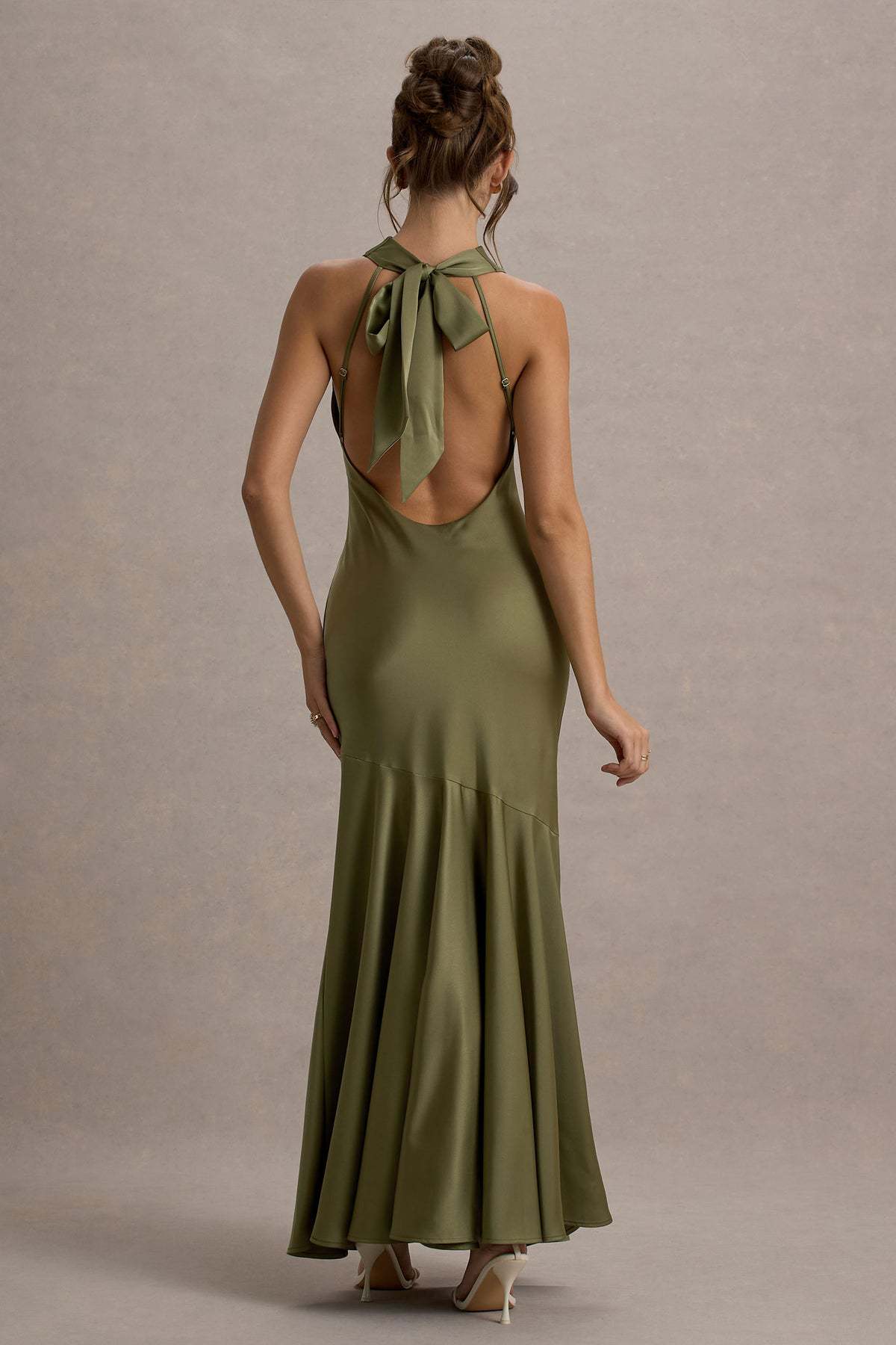 Elya | Robe Longue Évasée Dos Nu