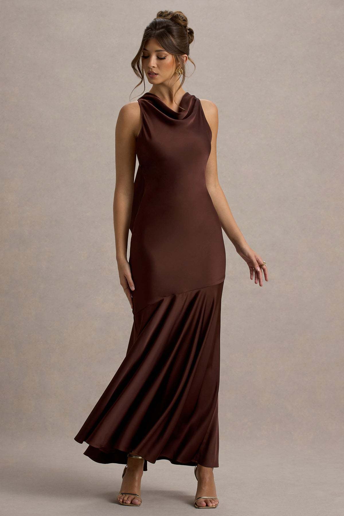 Elya | Robe Longue Évasée Dos Nu