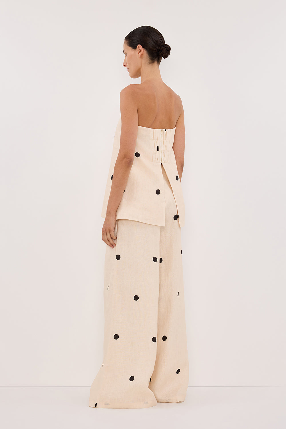 Leane | Ensemble Haut Bustier et Pantalon Large