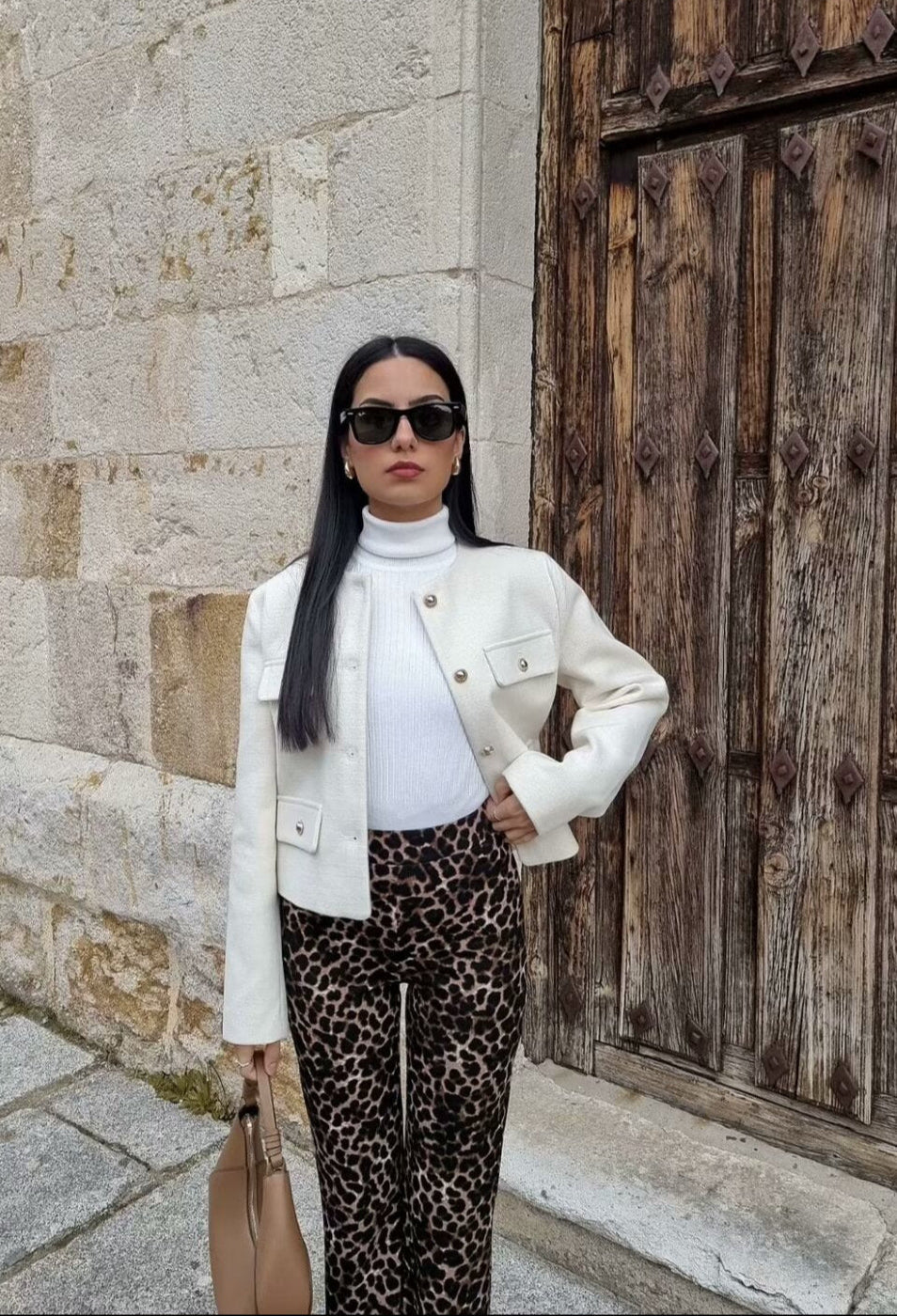 Camille | VESTE CROPPED VINTAGE
