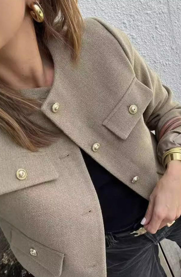 Camille | VESTE CROPPED VINTAGE