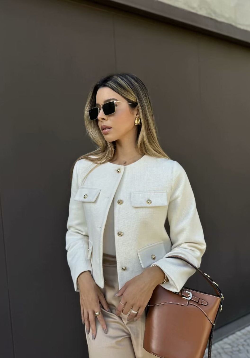 Camille | VESTE CROPPED VINTAGE