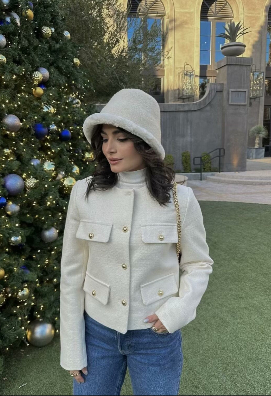 Camille | VESTE CROPPED VINTAGE