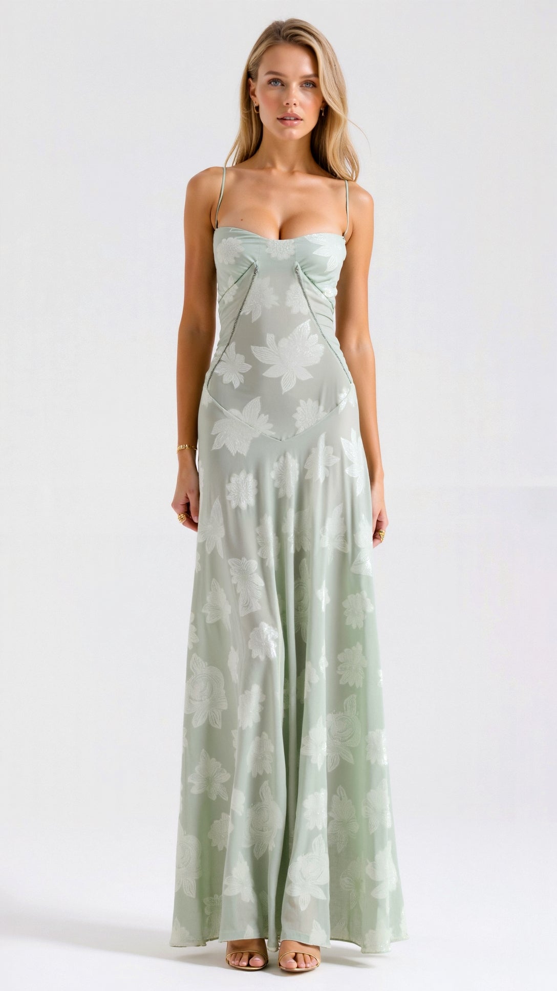 Naya | Robe Longue Bretelles Fines