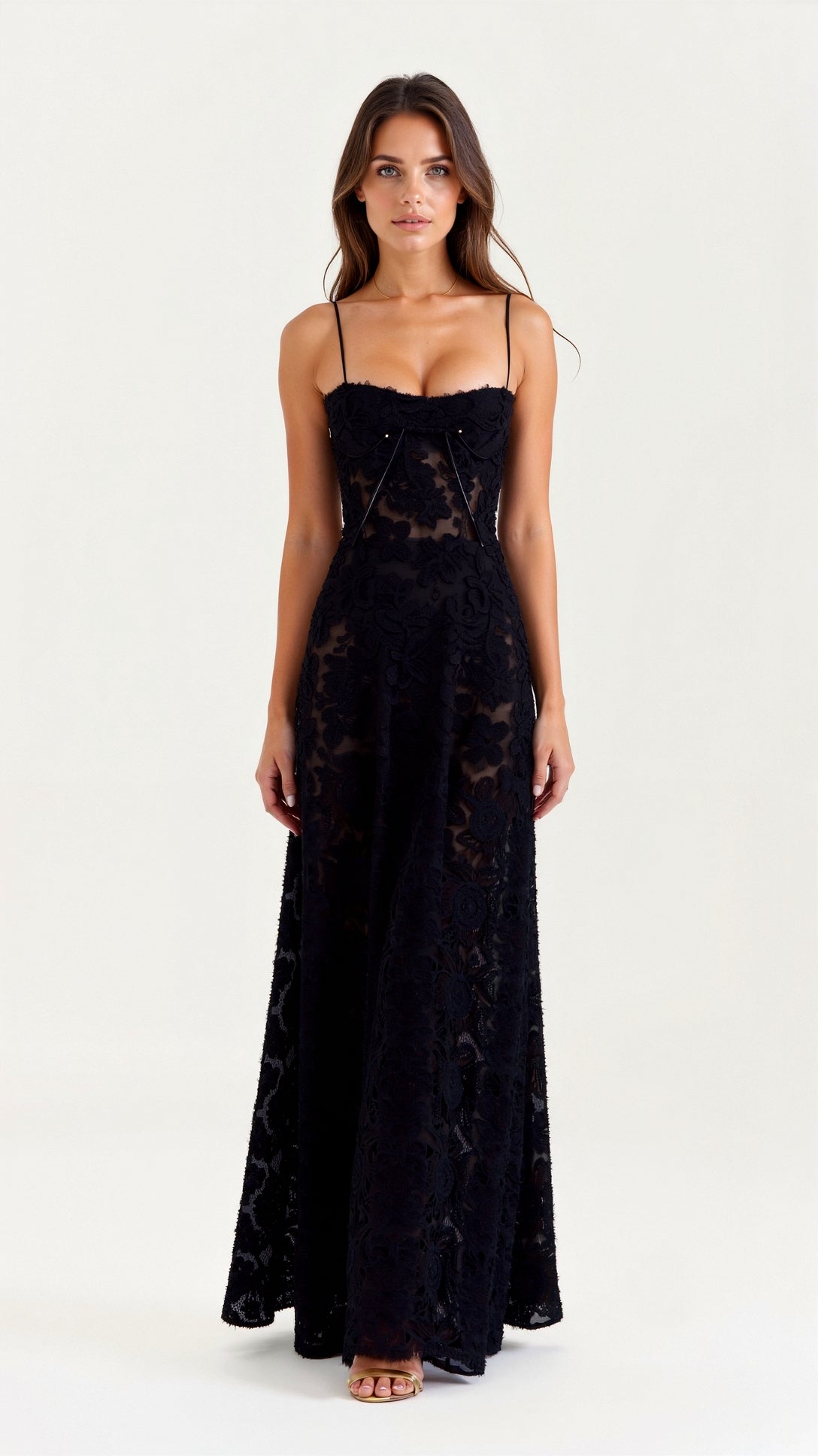 Naya | Robe Longue Bretelles Fines
