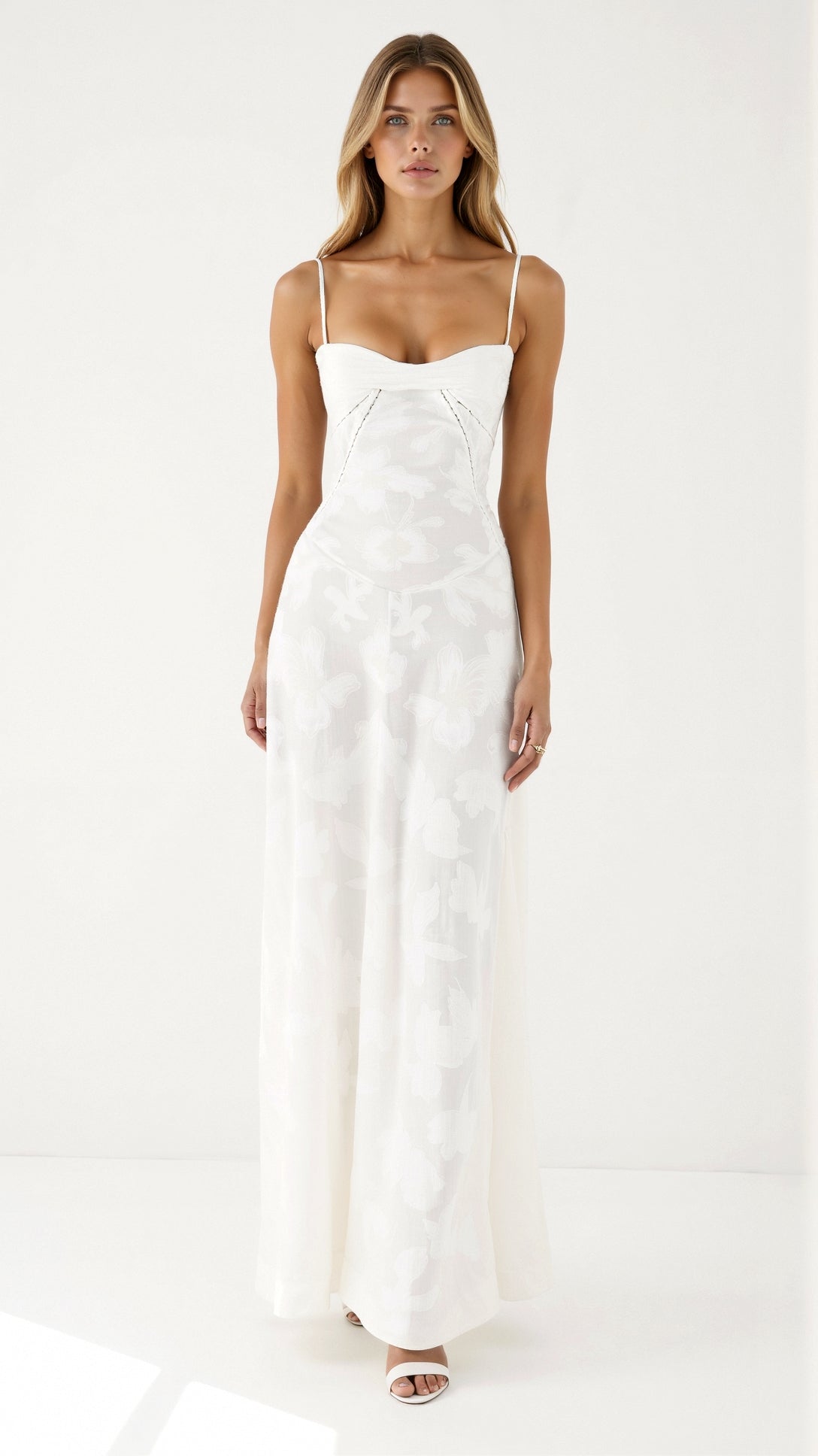 Naya | Robe Longue Bretelles Fines