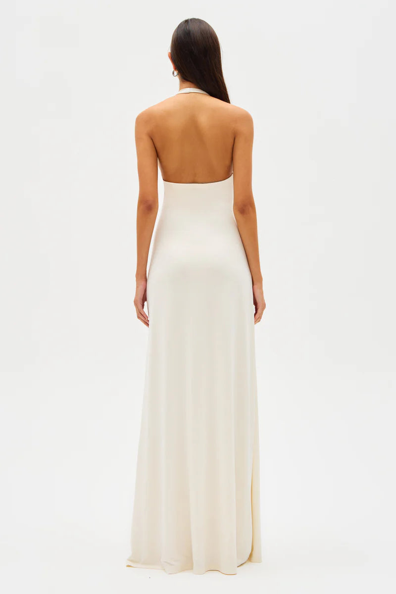 Naya | Robe Longue Col v Plongeant
