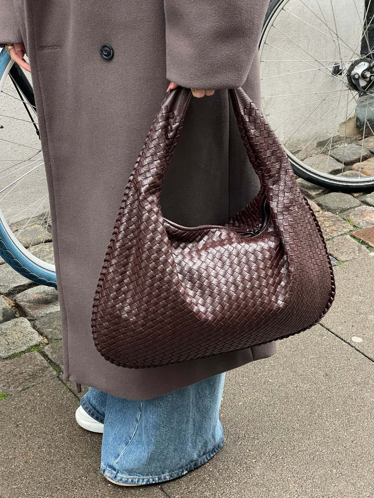 Esmay | Sac Épaule Tressé Souple