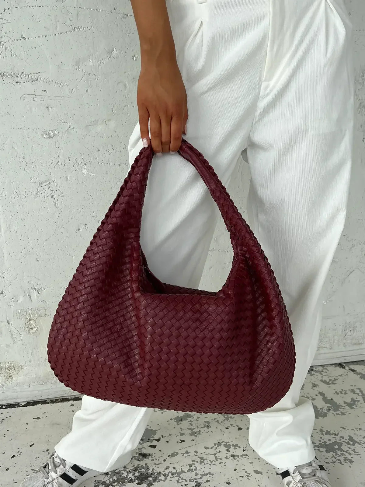 Esmay | Sac Épaule Tressé Souple
