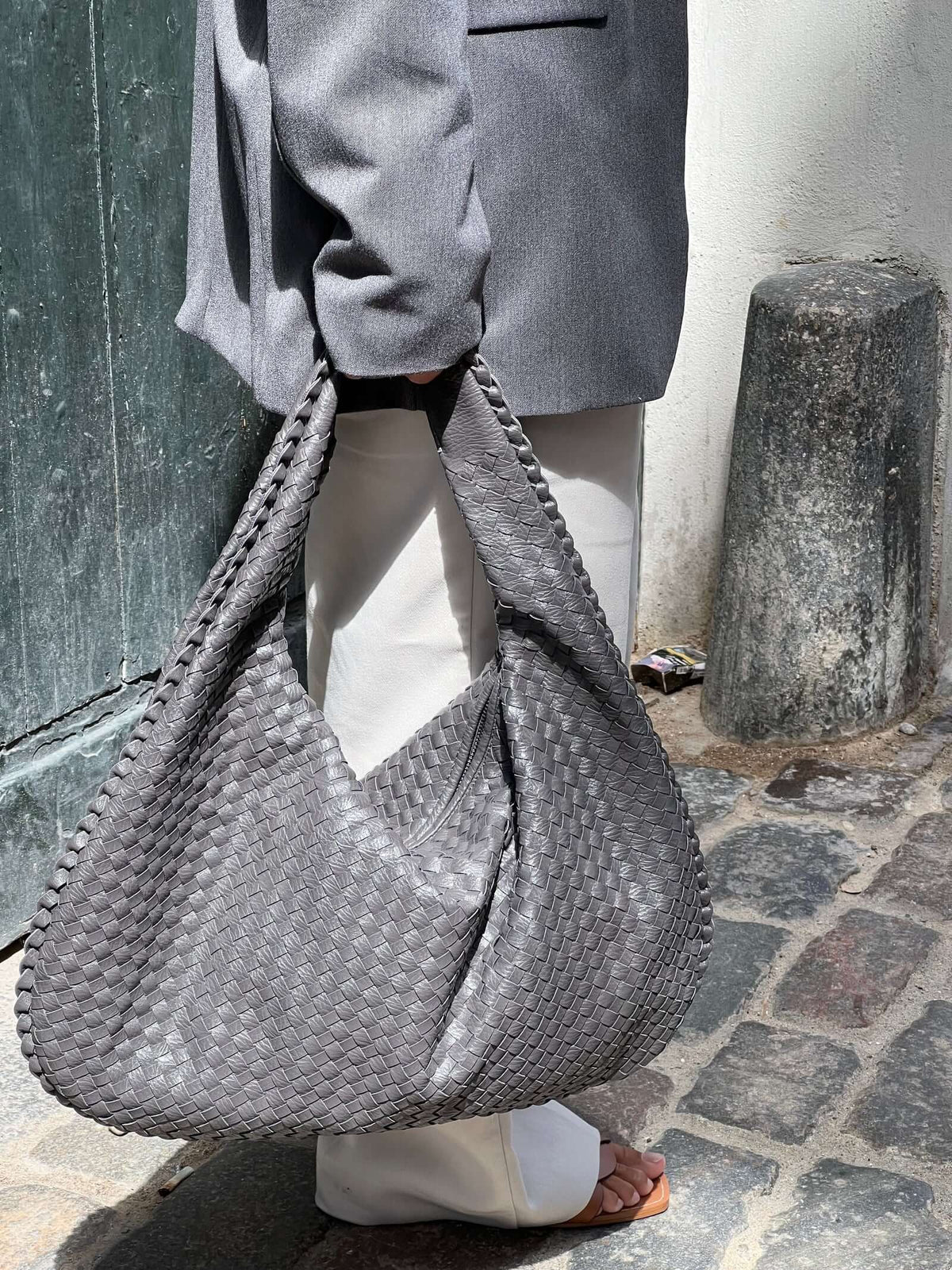 Esmay | Sac Épaule Tressé Souple
