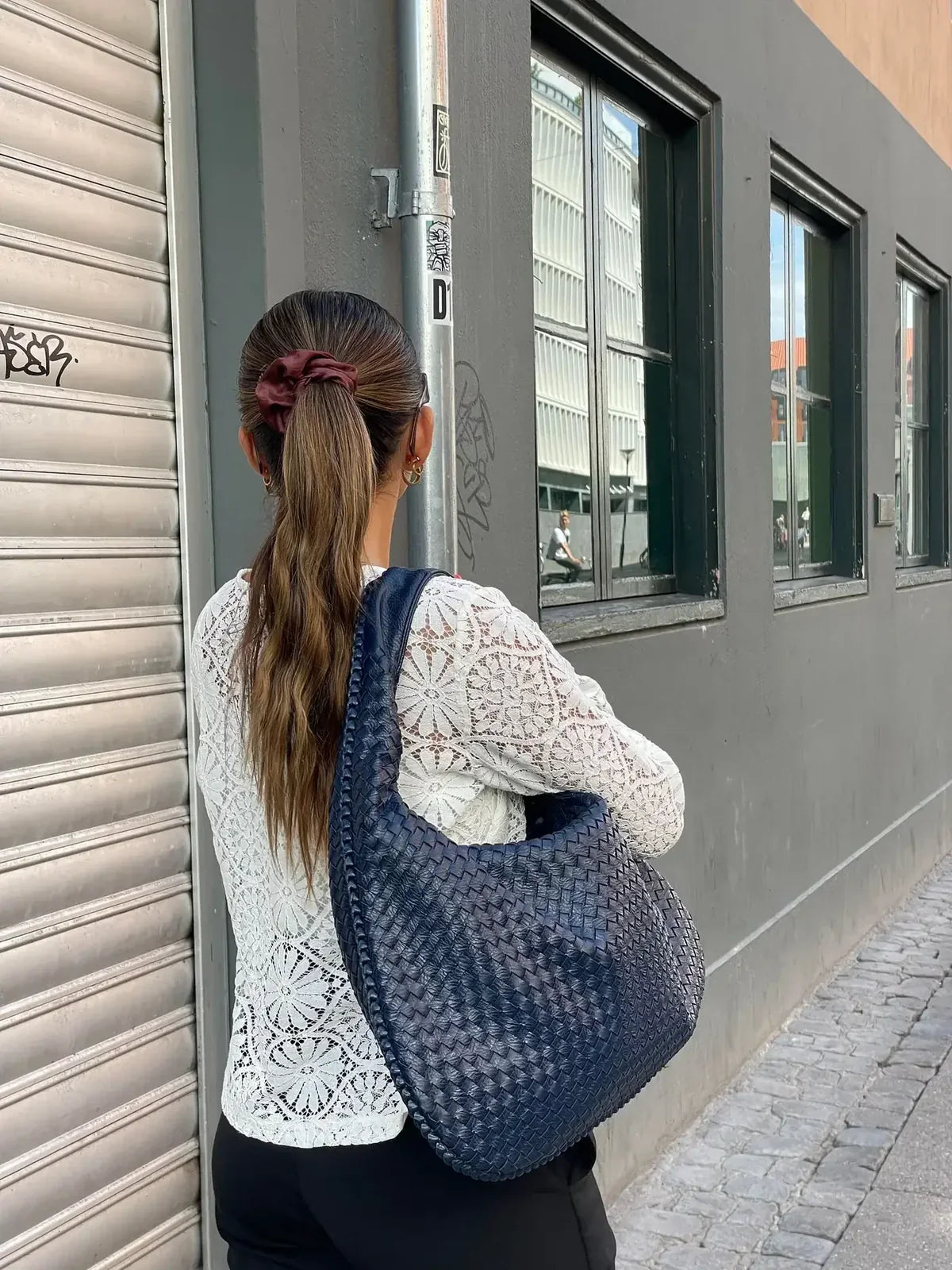 Esmay | Sac Épaule Tressé Souple