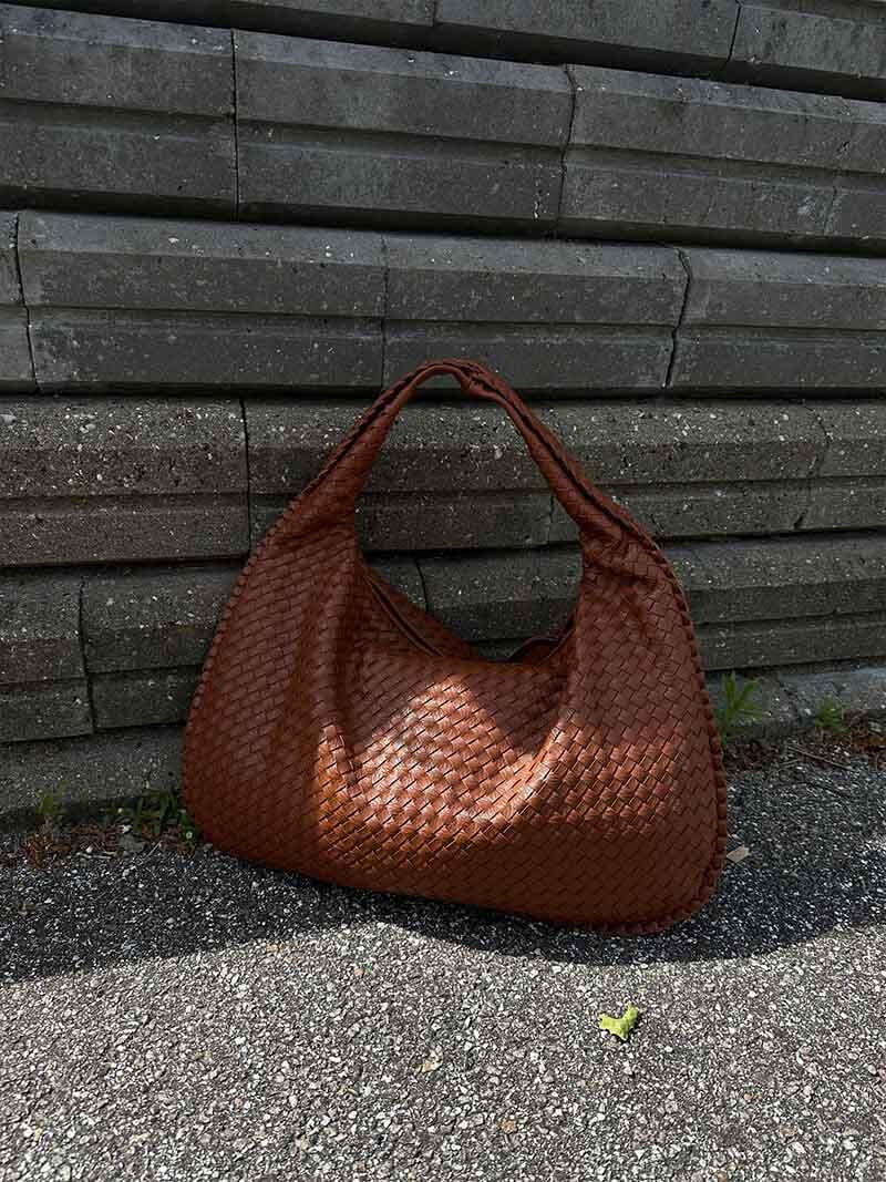 Esmay | Sac Épaule Tressé Souple