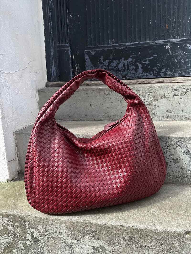 Esmay | Sac Épaule Tressé Souple