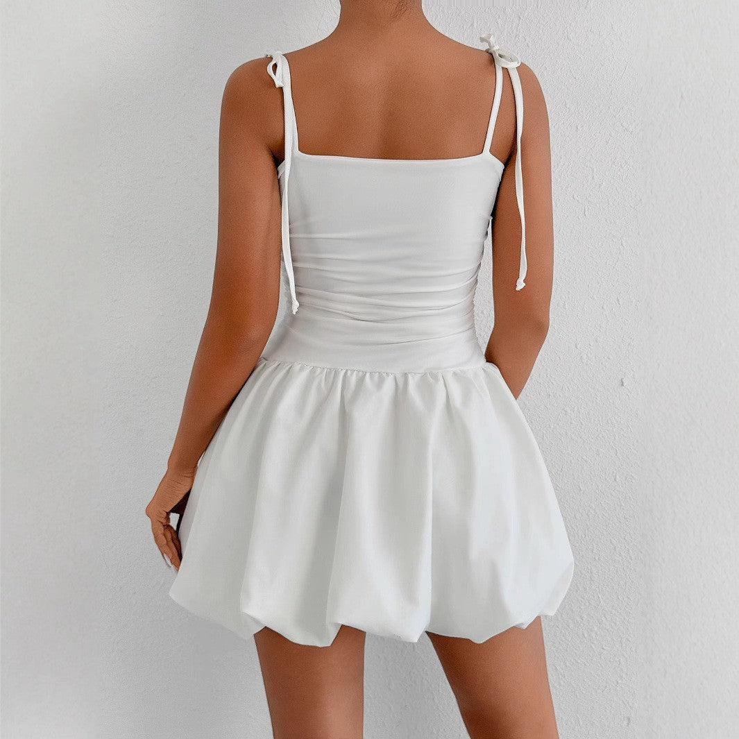 Silka | Robe Courte Bustier Froncée