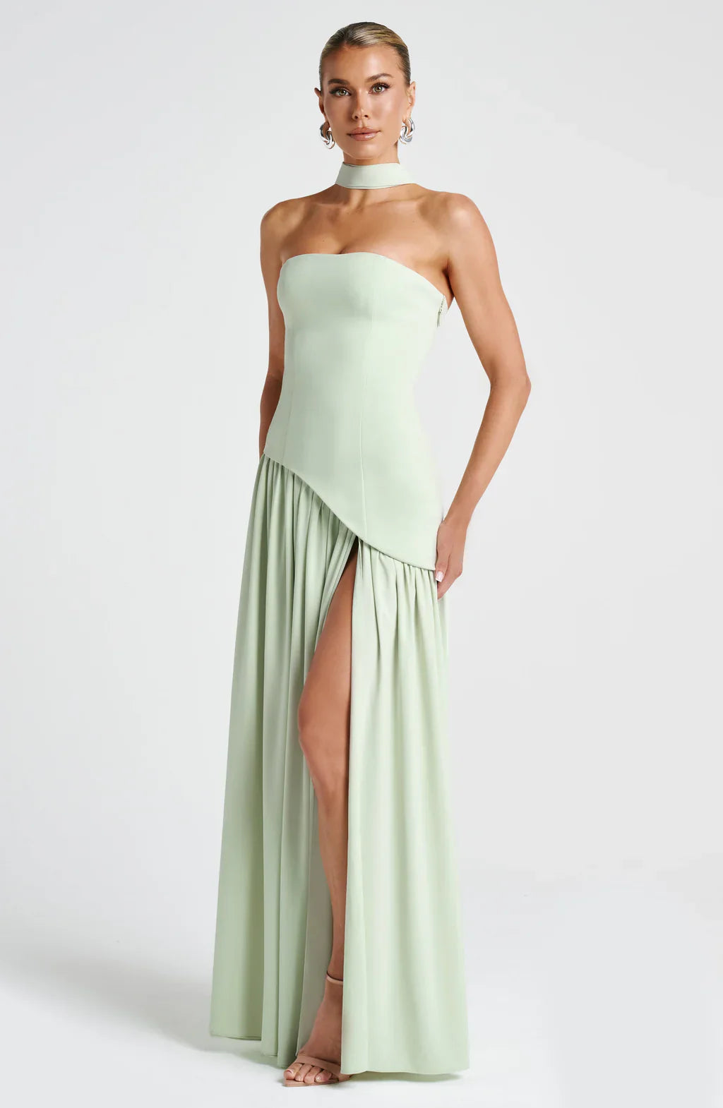 Micah | Robe Longue Fendue Élégante