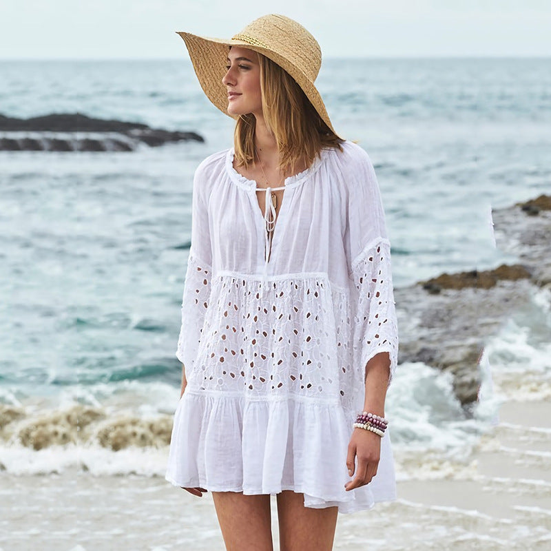 Amy | Blouse Bikini Loose Cover-Up