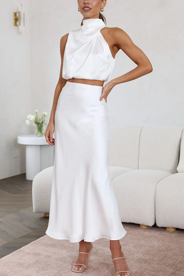 Annie | ENSEMBLE ÉLÉGANT EN SATIN