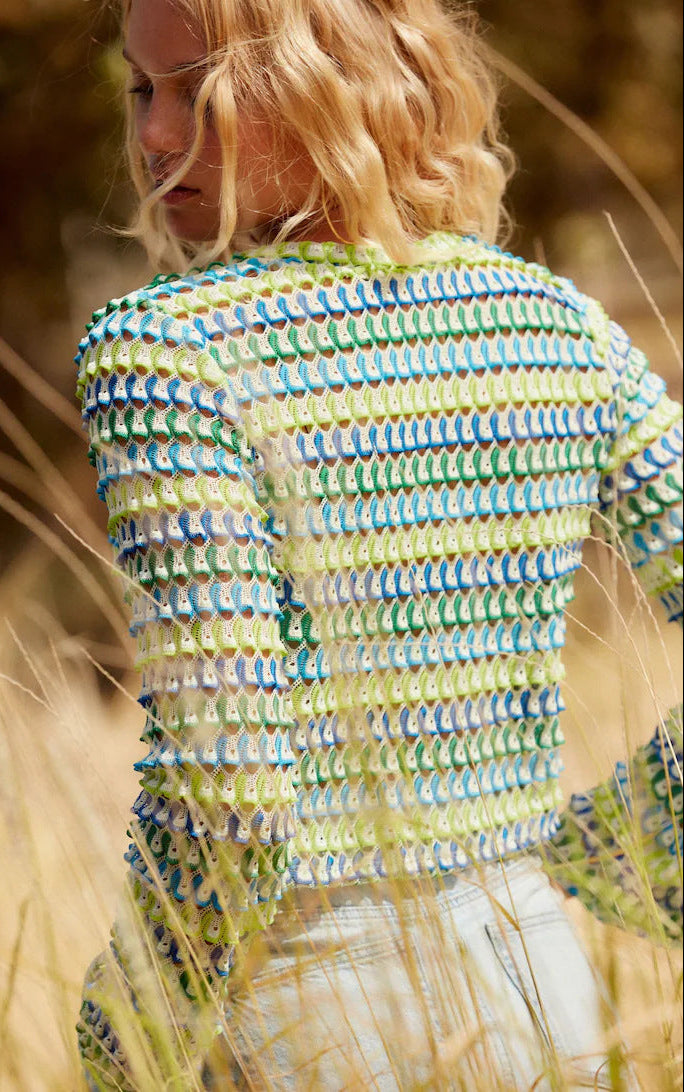 Via | Ensemble Crop à Manches Cloche