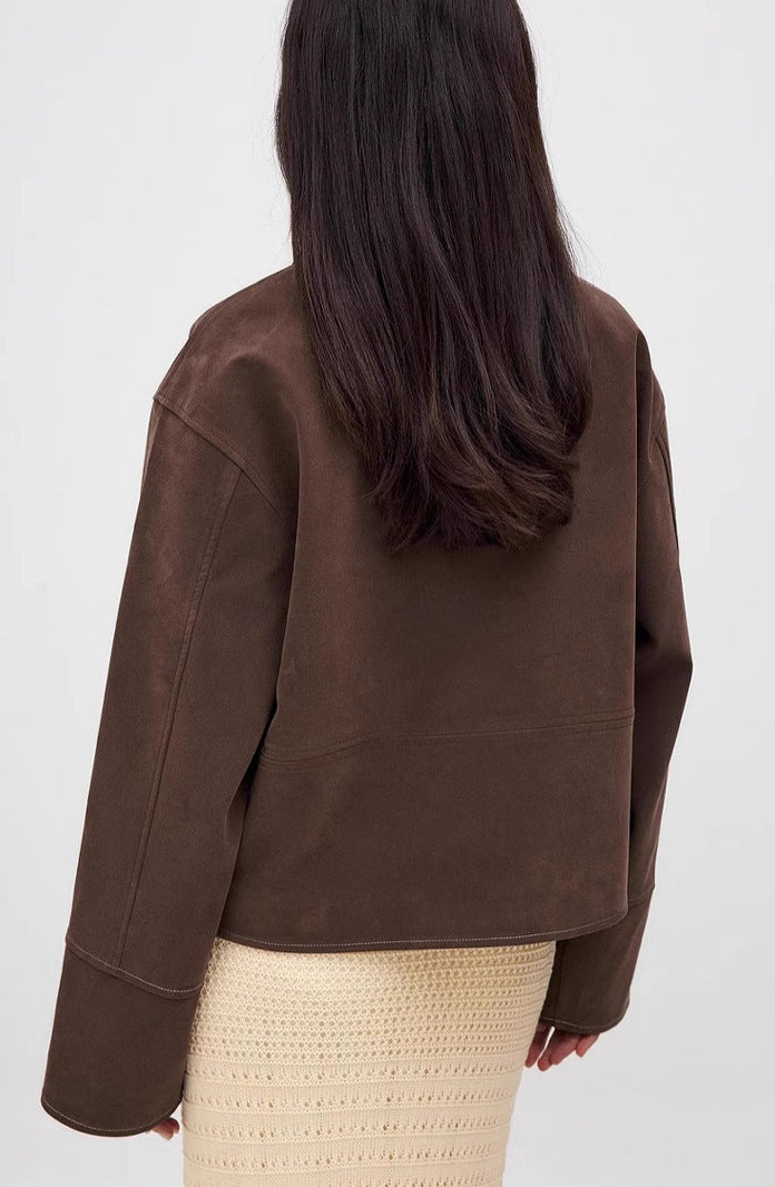 Rhea | Veste Zippée Coupe Droite