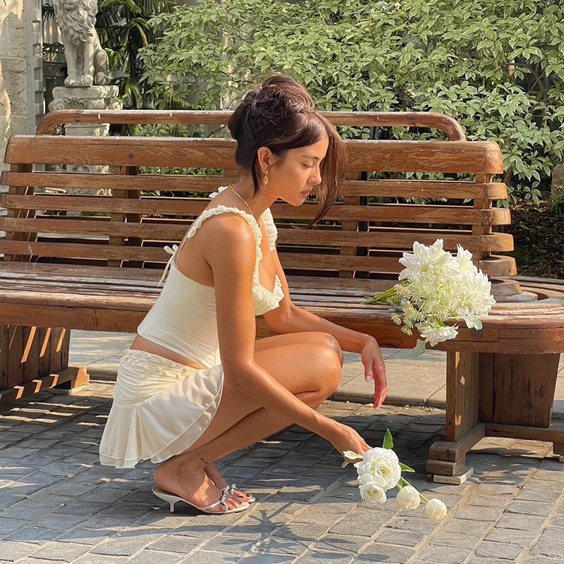Elia | Bustier Romantique à Volants