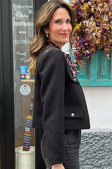 Camille | VESTE CROPPED VINTAGE