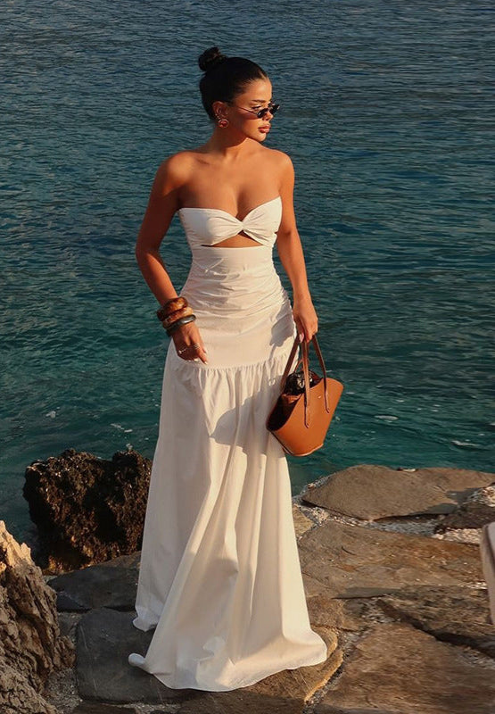 Fira | Robe Bustier Longue Elégante