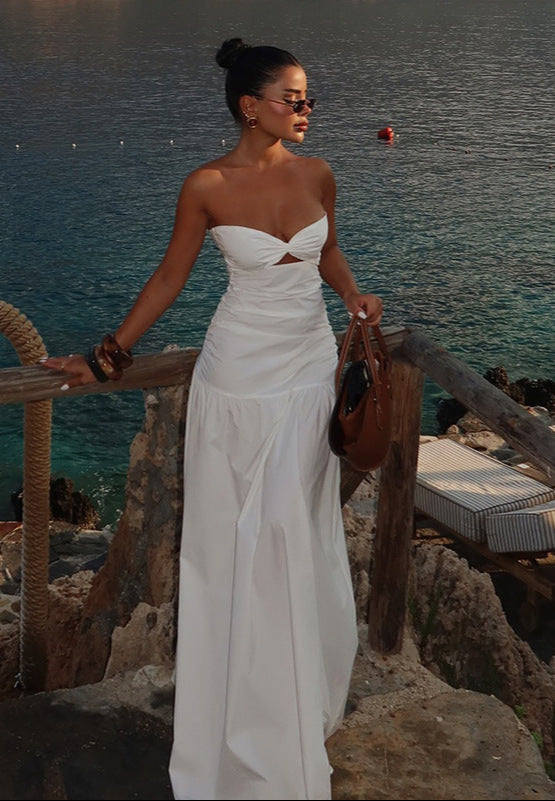 Fira | Robe Bustier Longue Elégante