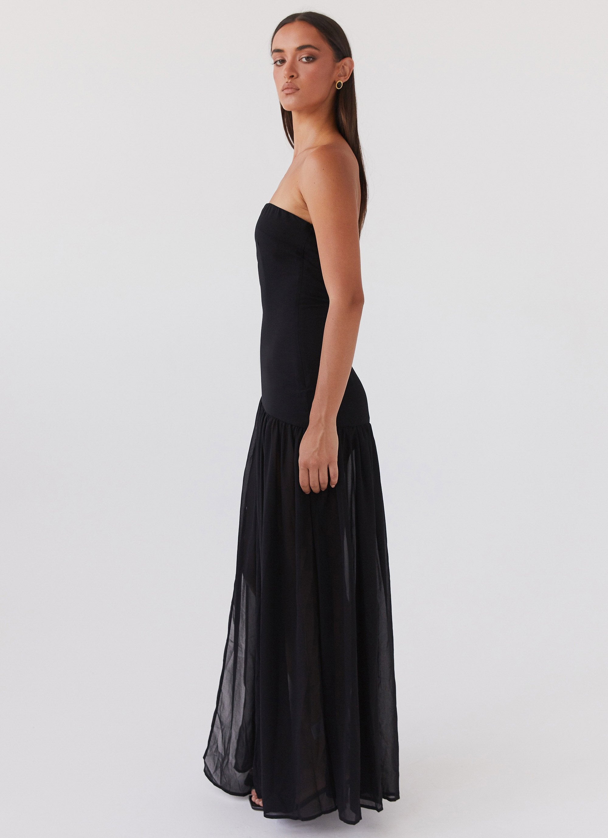 Selia | Robe Longue Bustier Fluide