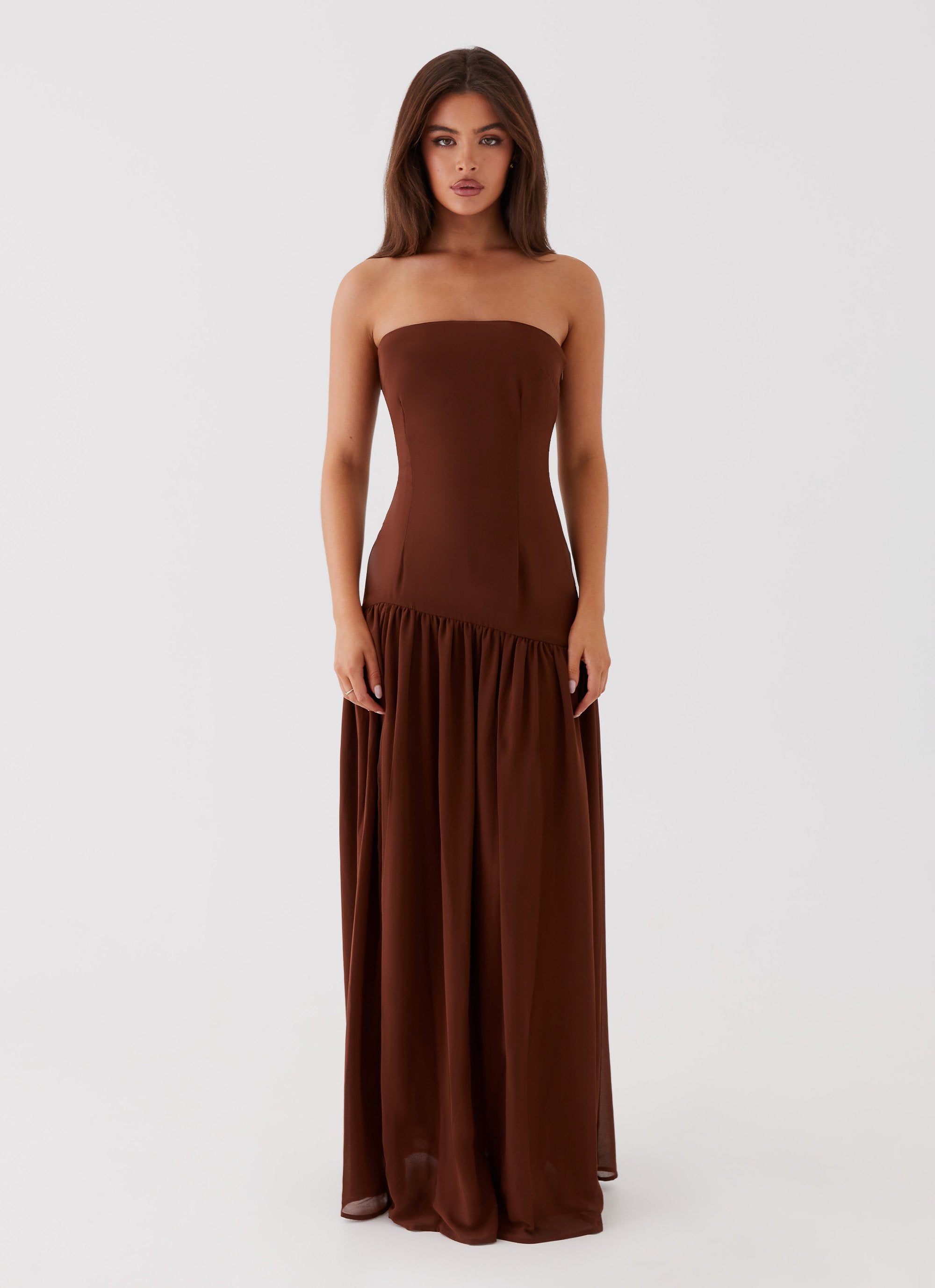 Selia | Robe Longue Bustier Fluide