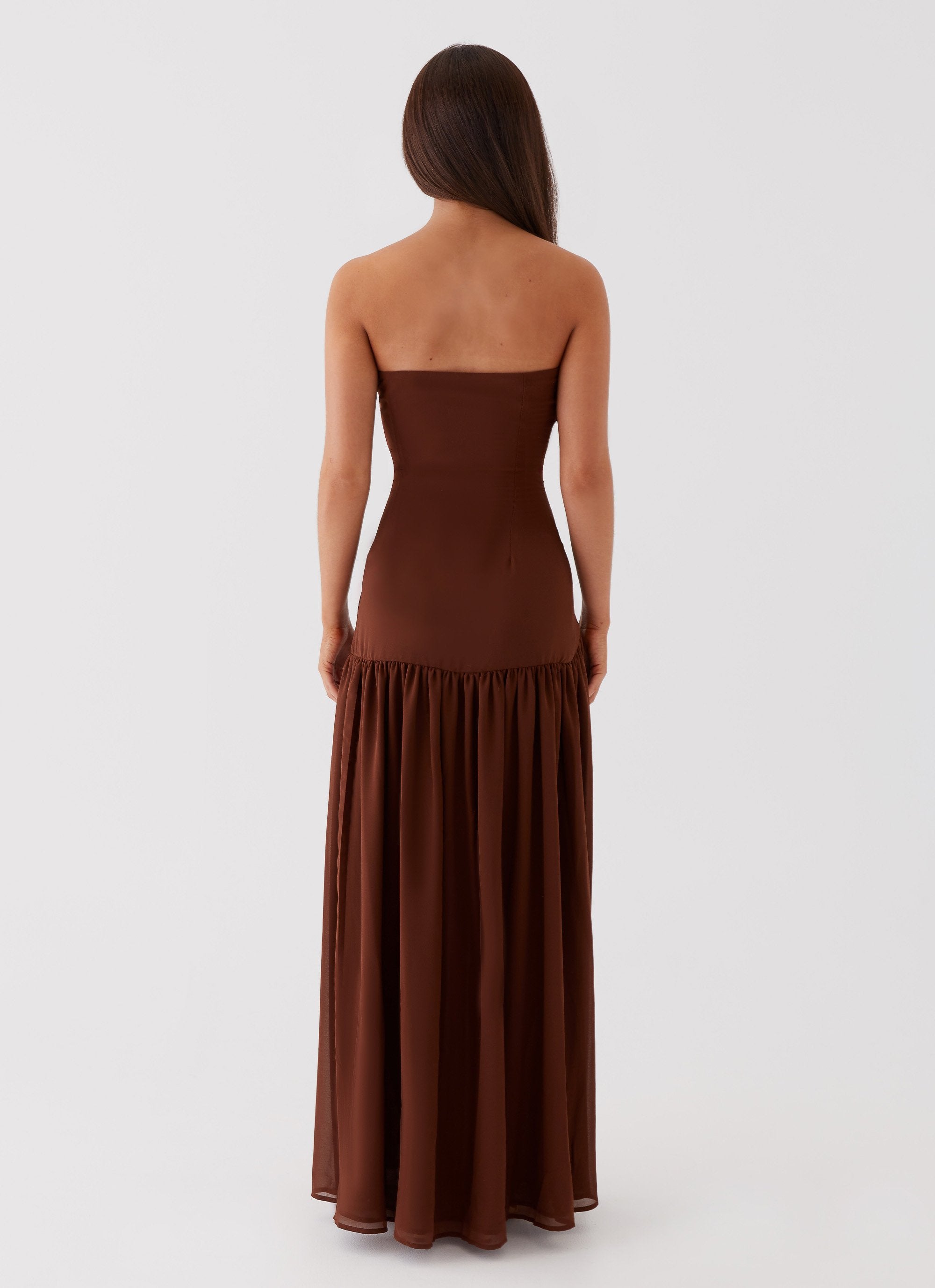 Selia | Robe Longue Bustier Fluide