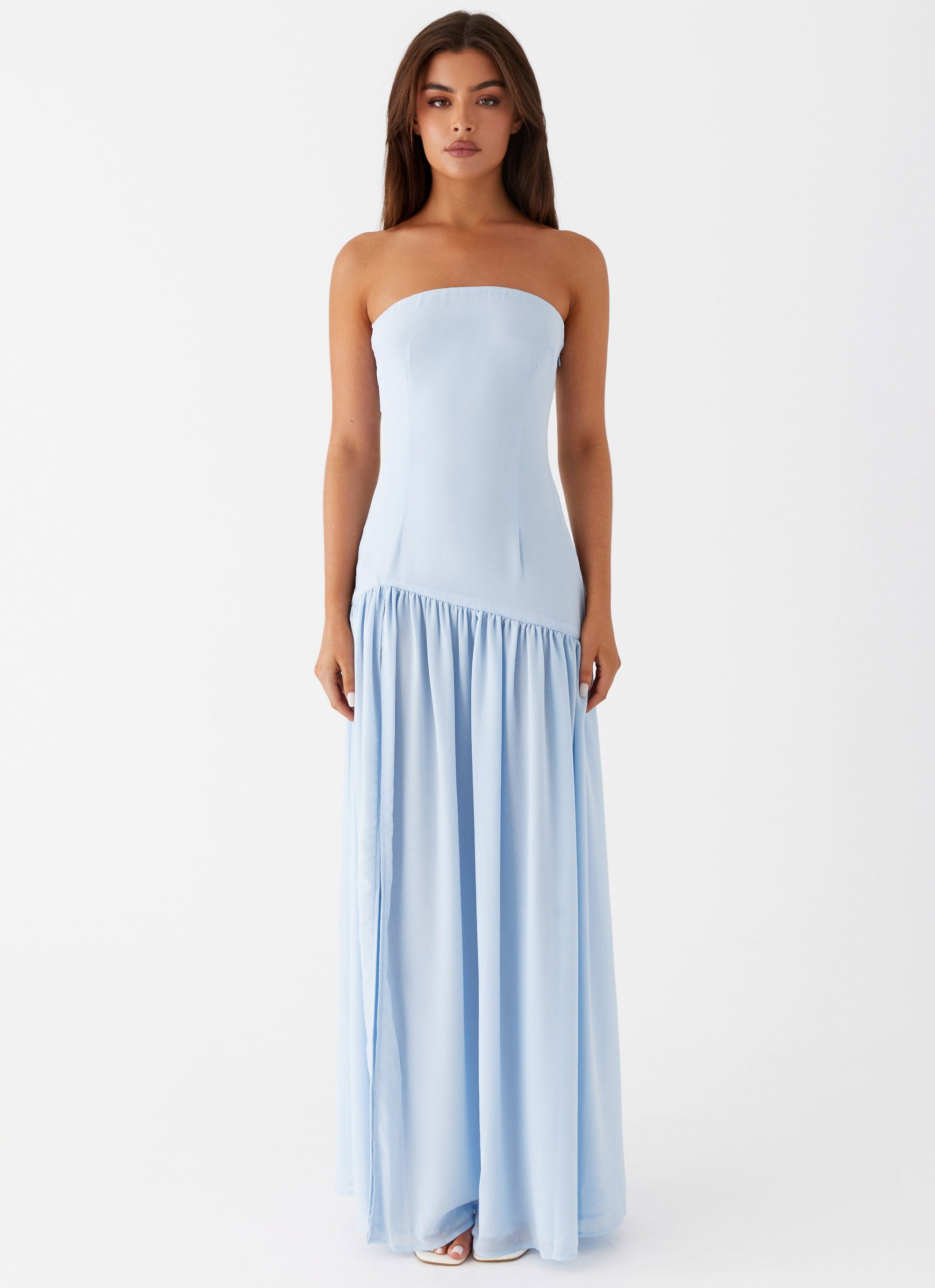 Selia | Robe Longue Bustier Fluide