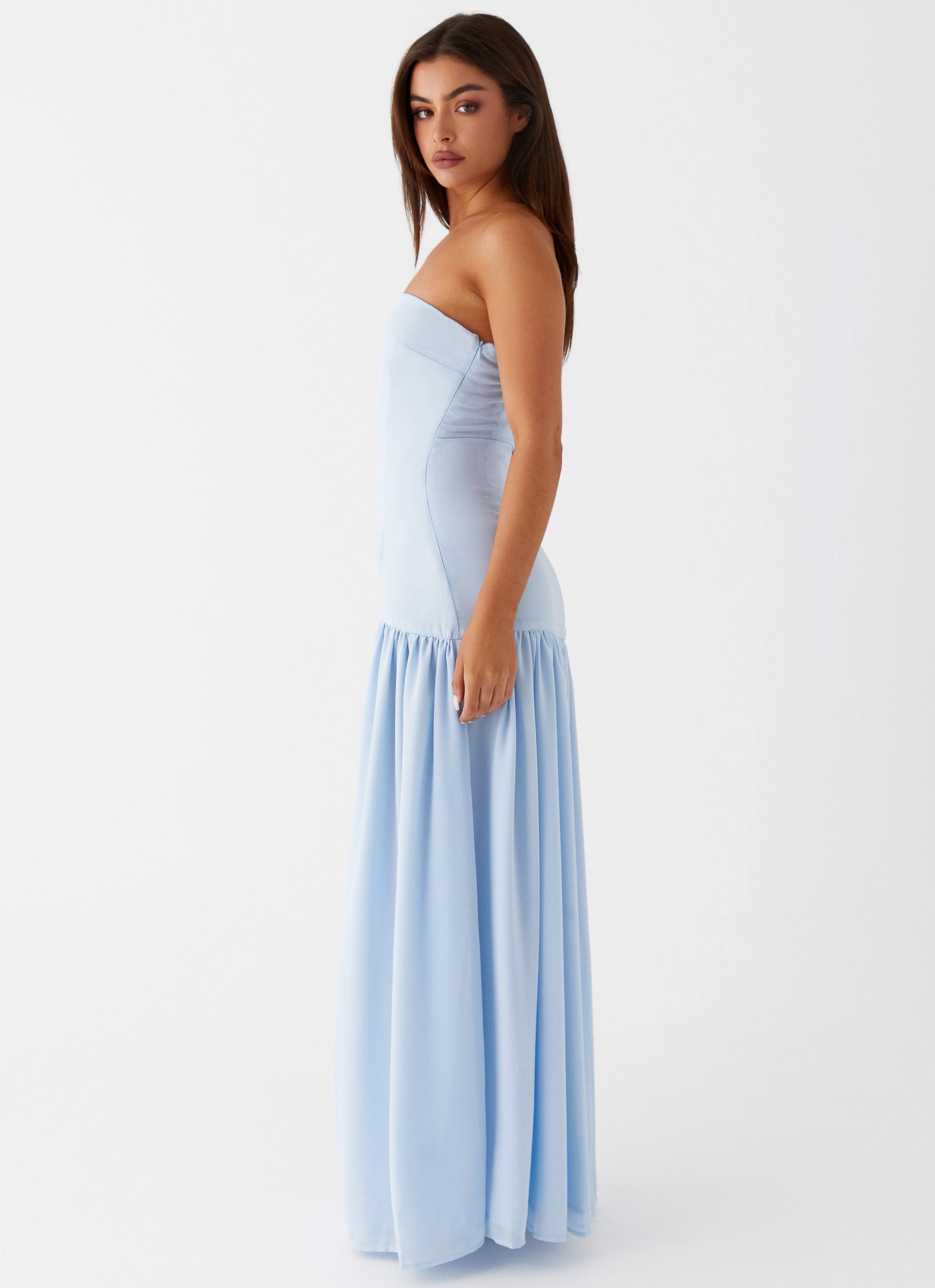 Selia | Robe Longue Bustier Fluide