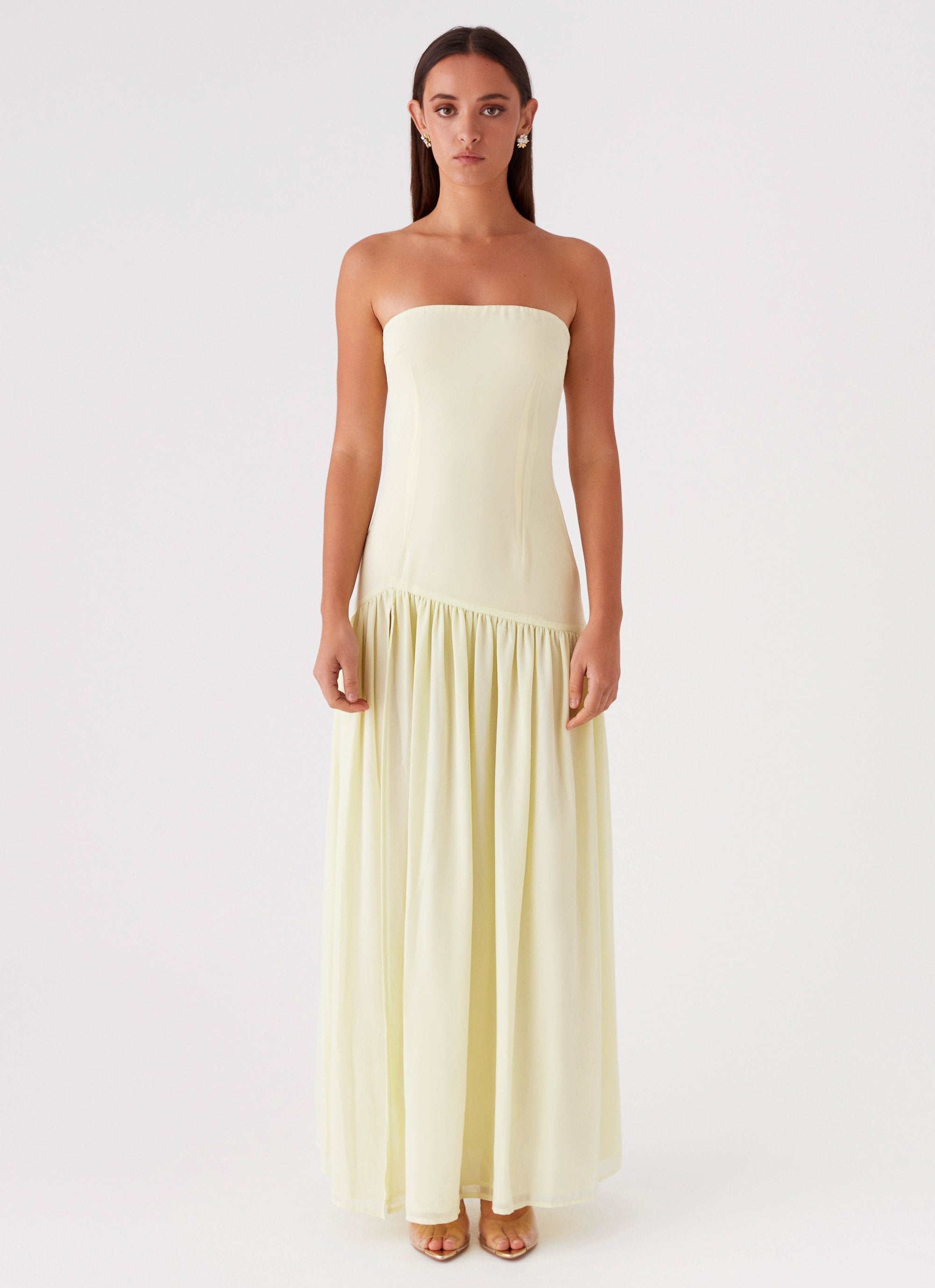 Selia | Robe Longue Bustier Fluide