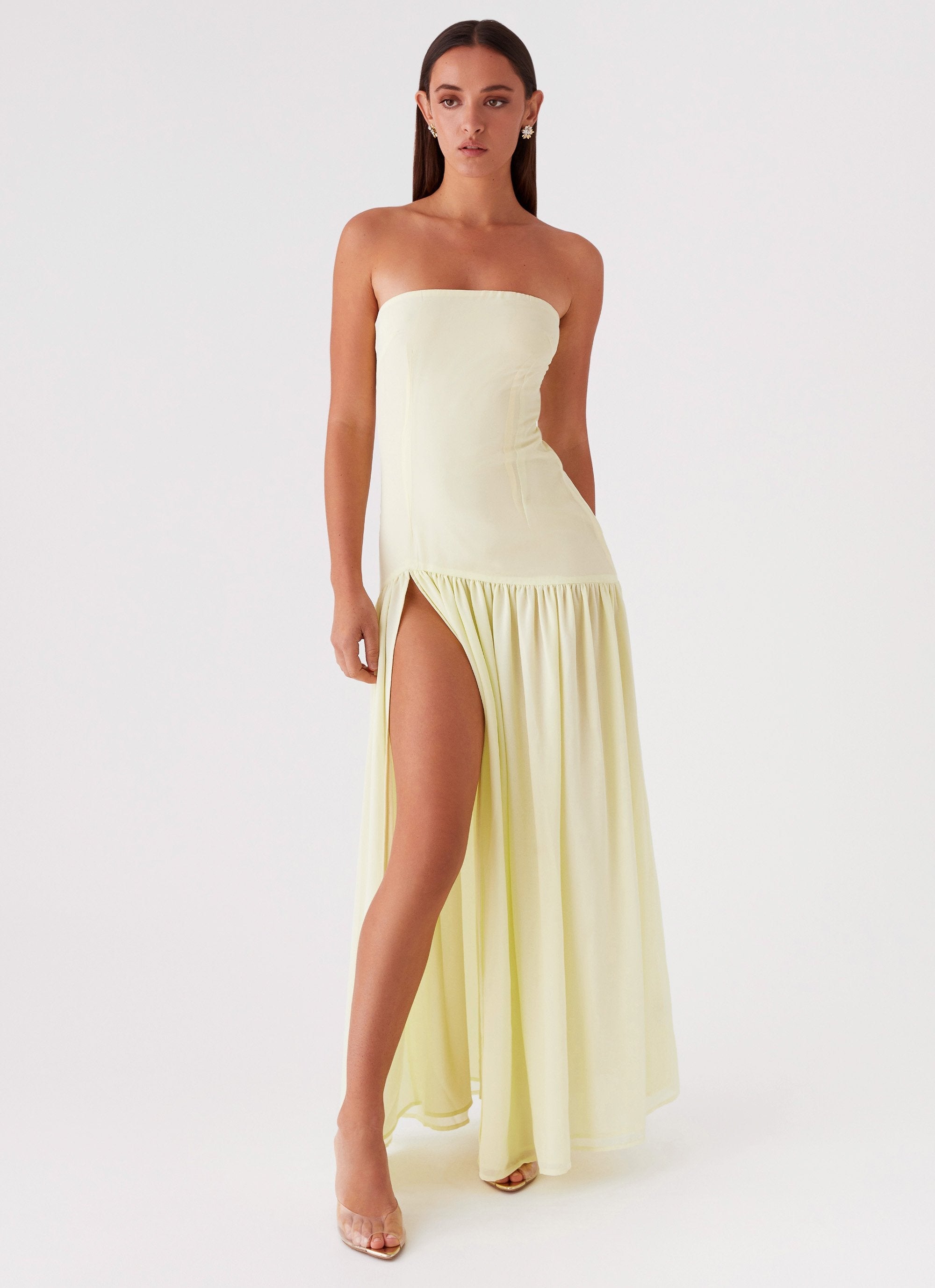 Selia | Robe Longue Bustier Fluide