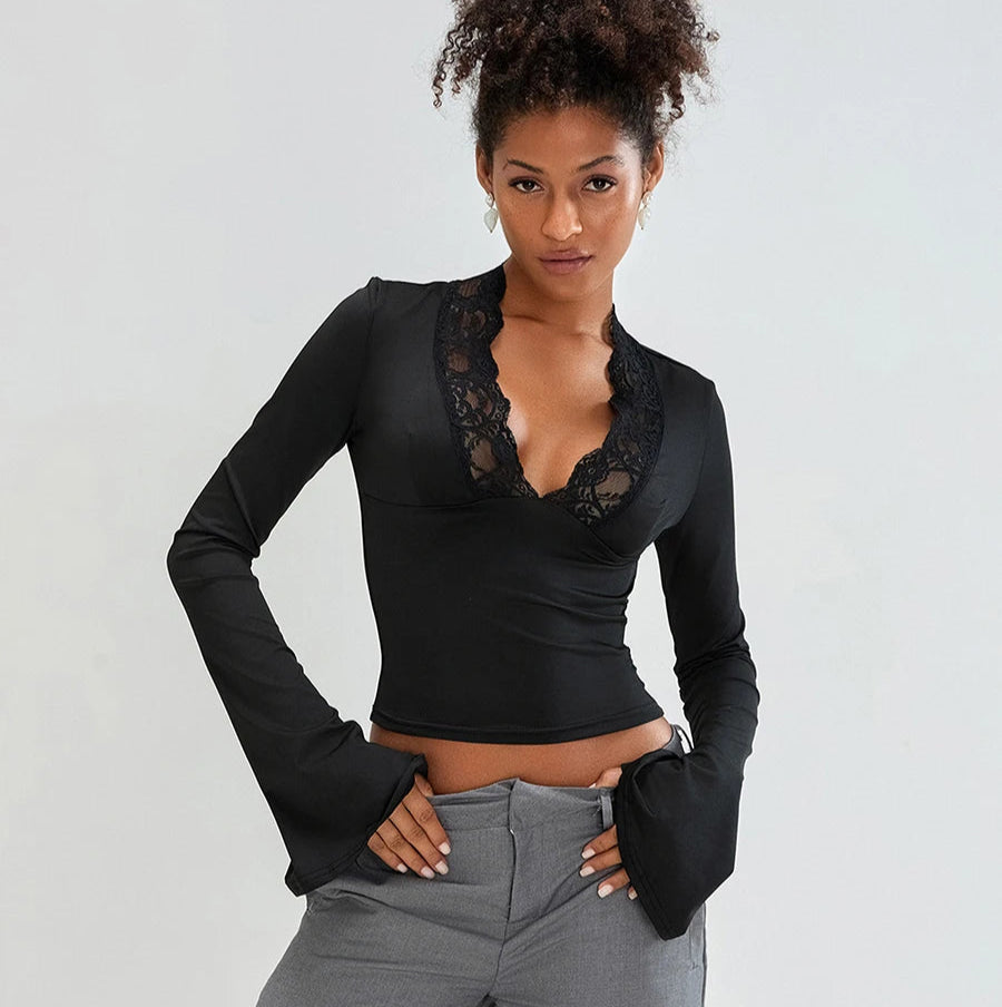MARIE I TOP EN DENTELLE