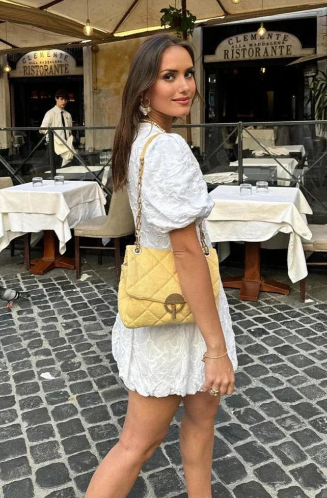 KYARA I ROBE BLANCHE INTEMPORELLE