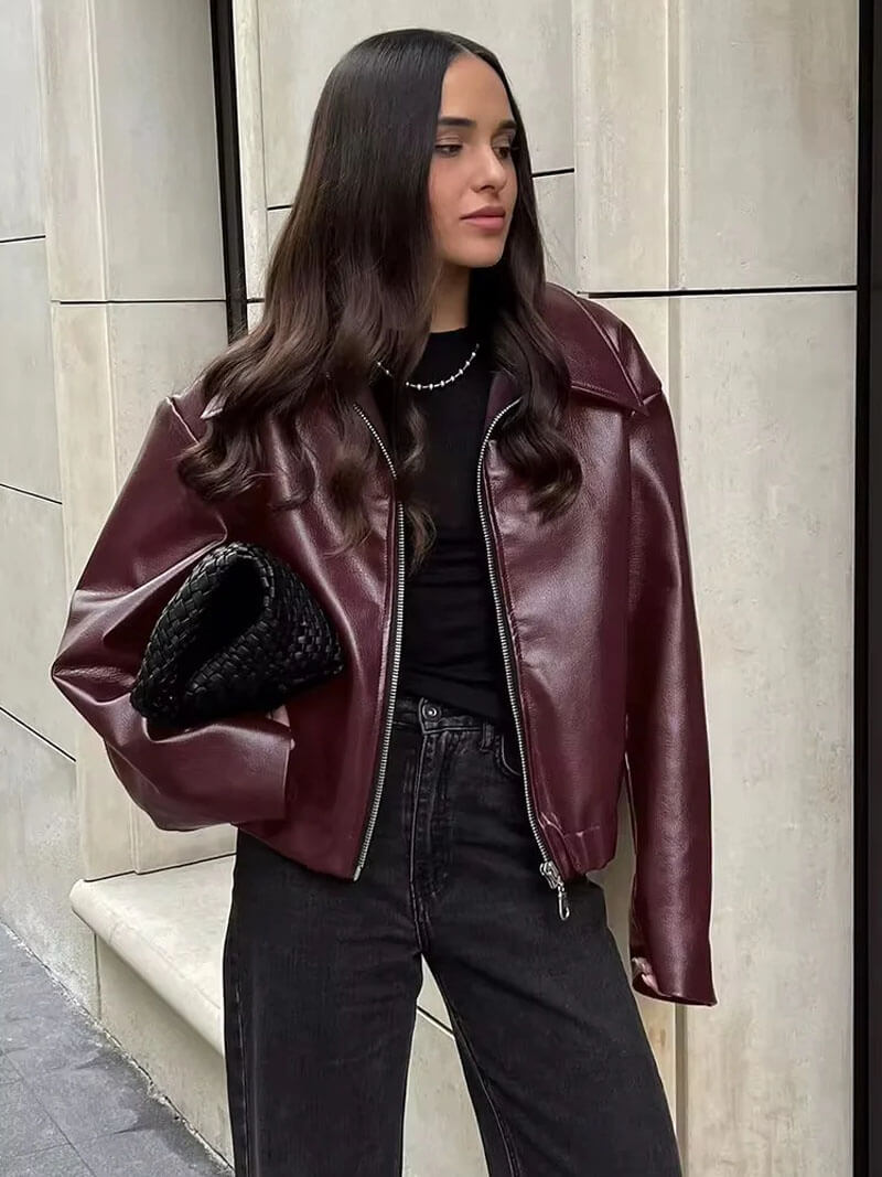 IVY | Veste En Cuir