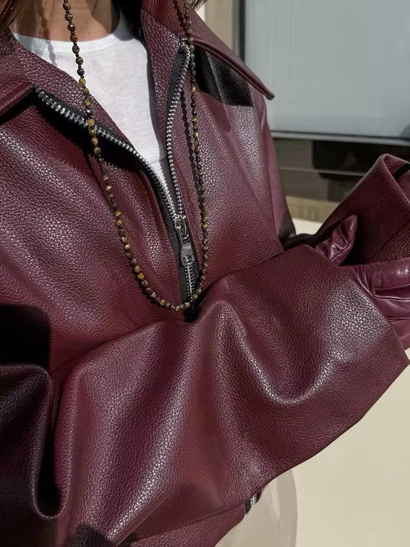 IVY | Veste En Cuir