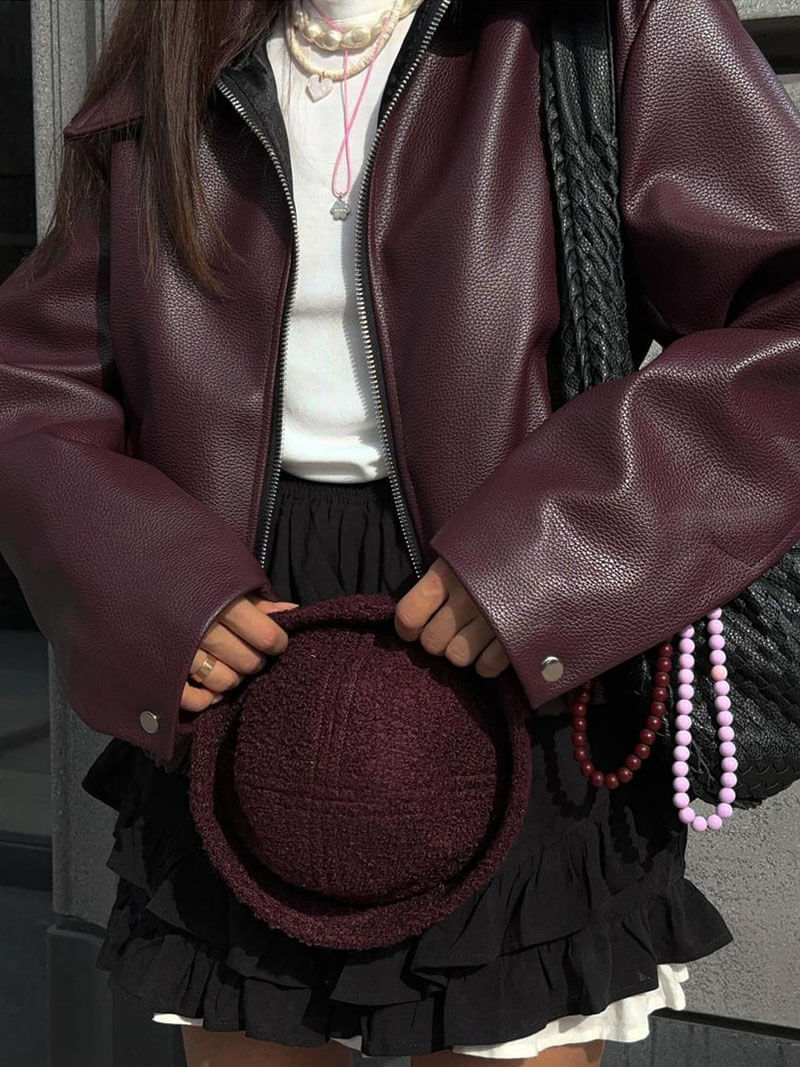 IVY | Veste En Cuir