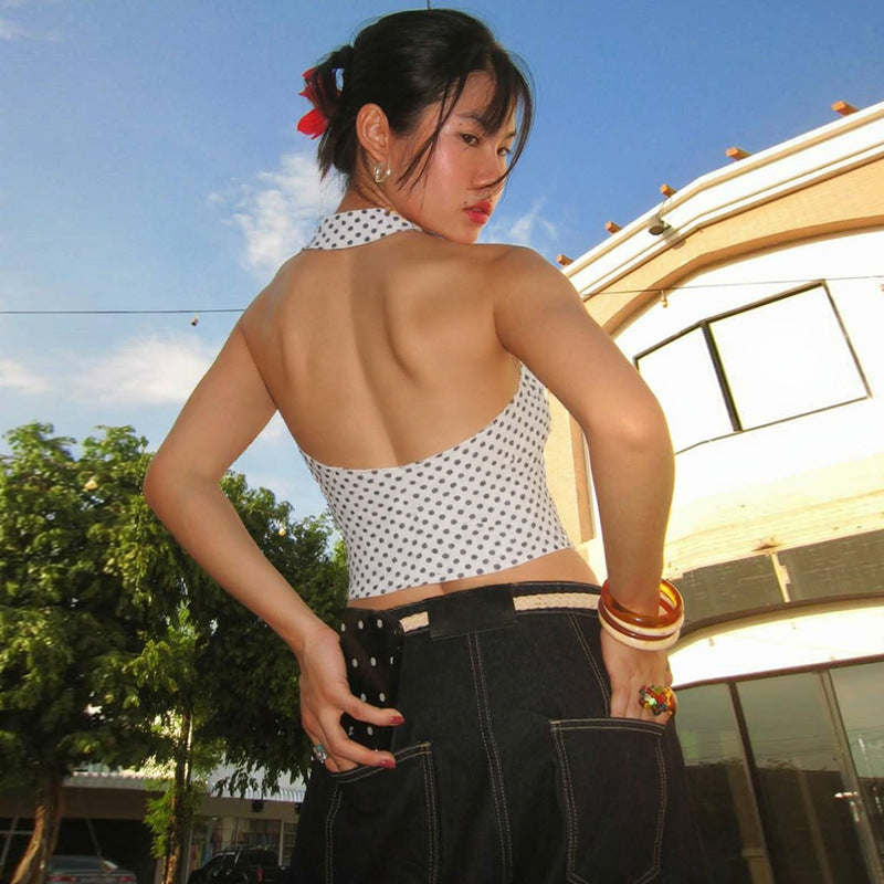 Fayna | Top Sans Manches Dos Nu