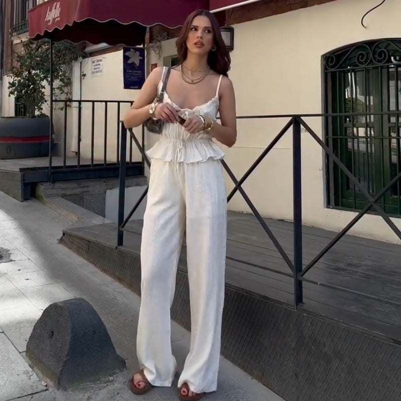 Fayna | Ensemble Débardeur et Pantalon Large