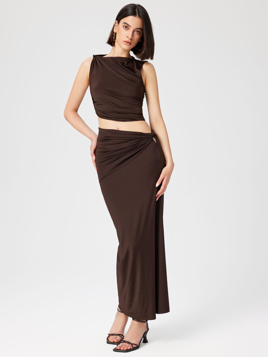 Naia | Ensemble Deux Pièces Moulant Asymétrique
