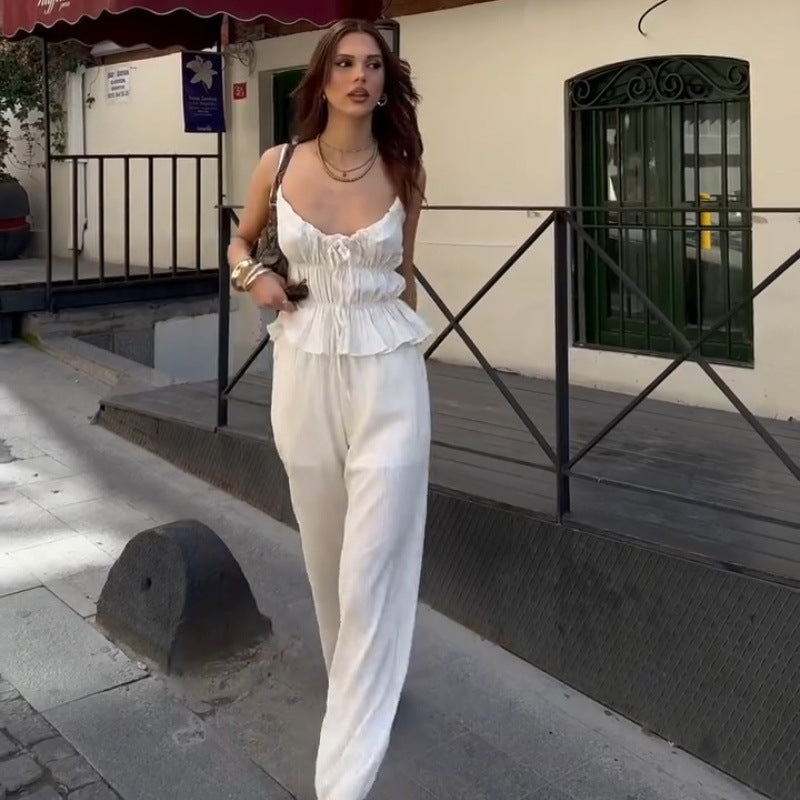 Fayna | Ensemble Débardeur et Pantalon Large