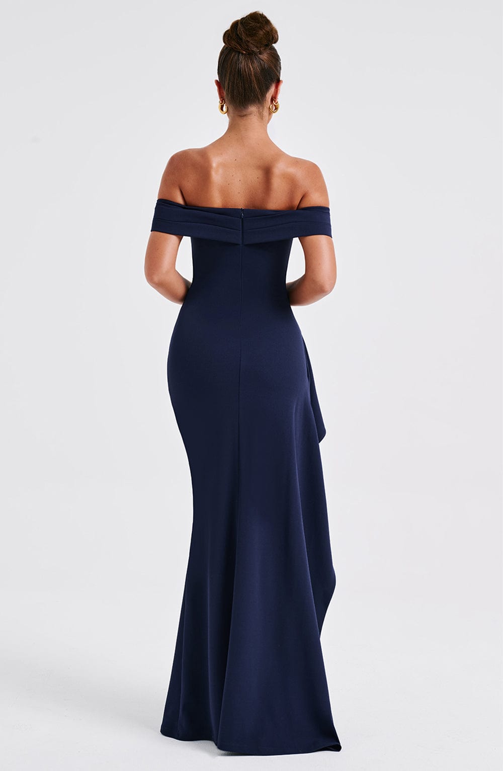 Alice | Robe Longue Fendue Épaules Dénudées