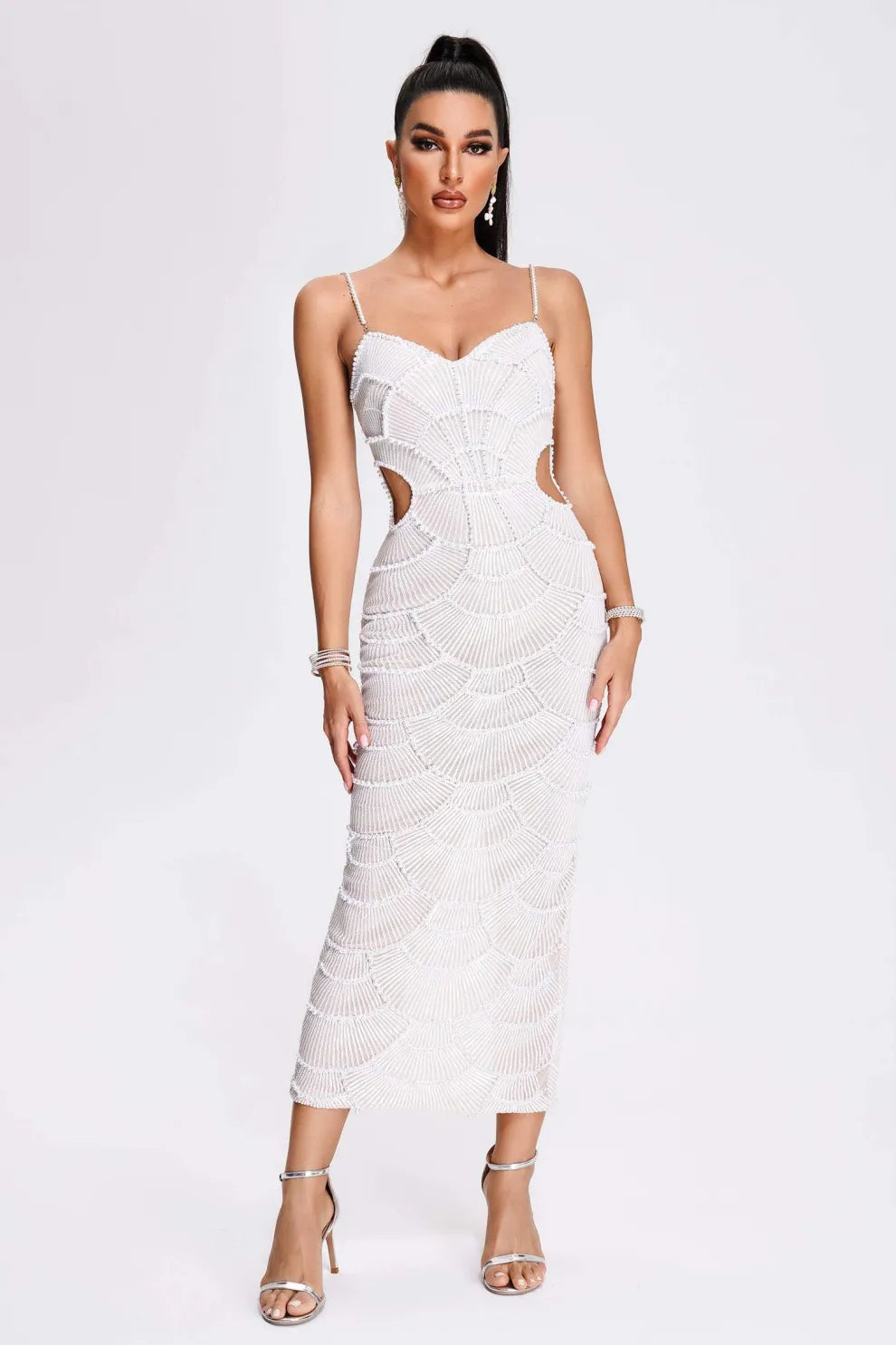 Sara | Robe de Soirée à Perles